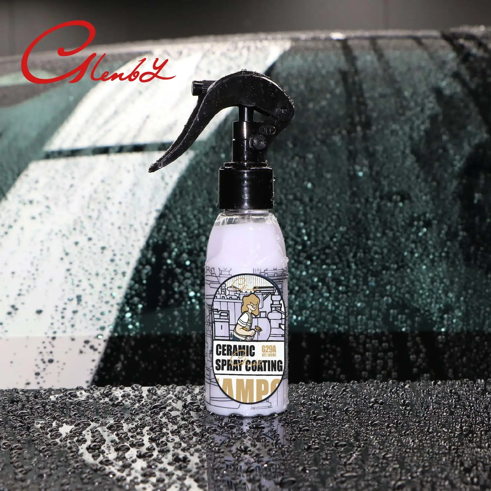 

Автомобильное керамическое нанопокрытие Жидкое покрытие Нано-гидрофобный слой Полировальная краска Средство для покрытия Автомобильный лак Нанопокрытие