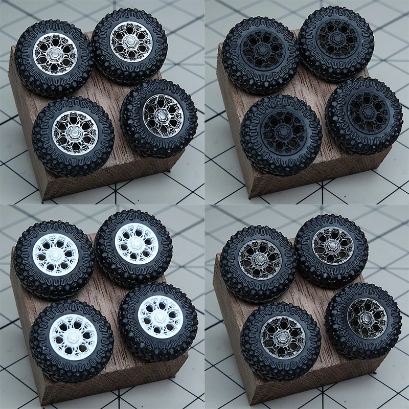

1:64 Proportional Wheel Hub_4Play-S60_7.5mm Shaft Off-road Wheel Hub Resin Model