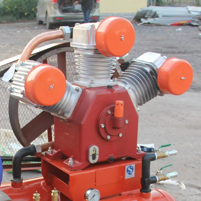 Kaishan W-3.2/7 Air Compressor Head Patented W Series Air End Rotor Assembly Durable Spare Parts