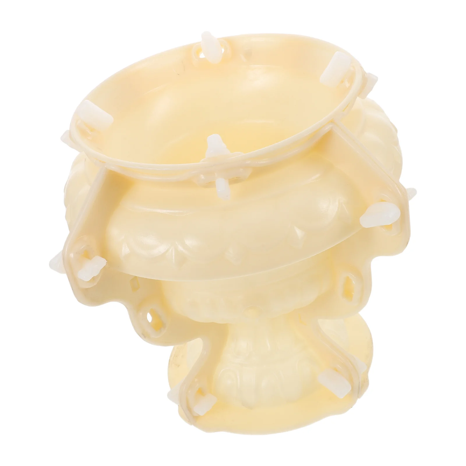 

Roman Style Cement Pot Mold Thickened Plastic Concrete Flowerpot Mould for Garden Patio DIY Bonsai Planter Mold Outdoor Home