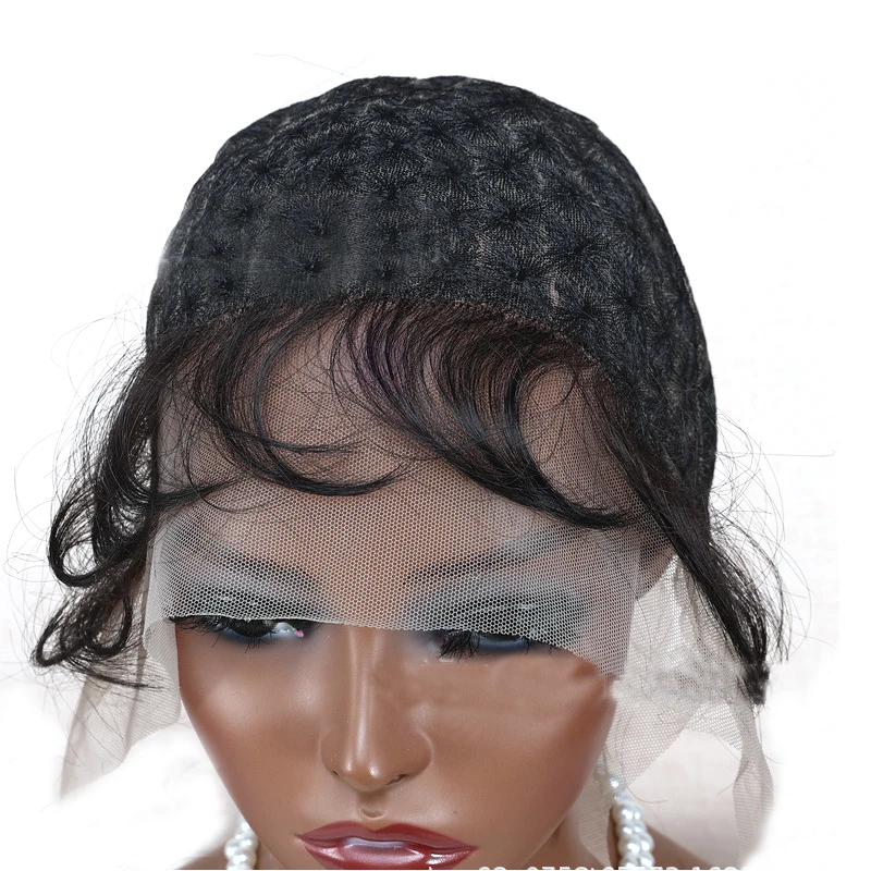 

1pc full lace wig cornrows cap for Braided wig for black women, Bantu braided wig with basket braiding Knotless braid lace cap