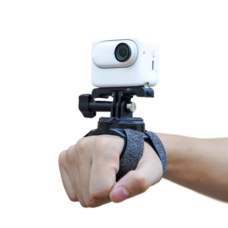 

3 thumb camera GO3 action camera 360 degree steerable arm strap