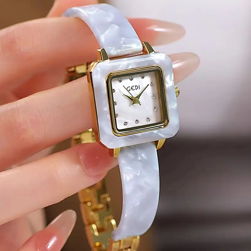 Luxury Fashion Women's Quartz Watch Rhinestone Bracelet Strap Elegant Girls Ladies Wristwatch Clock Reloj Mujer