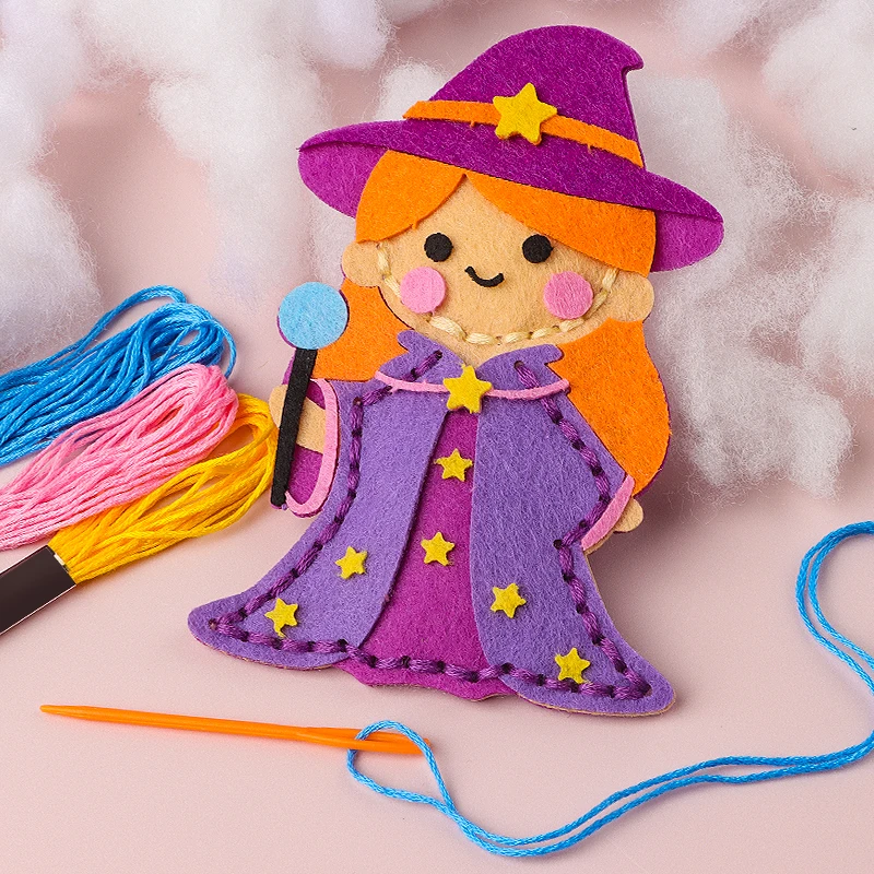 ชุดเย็บผ้าสำหรับเด็ก 7 ชิ้น ชุ - Art Craft Unicorn บทวิจารณ์และราคา