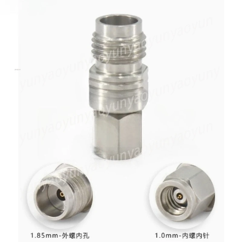 1.0mm to 1.85mm Coaxial Adapter, 67 GHz Precision Test Connector for Microwave Applications