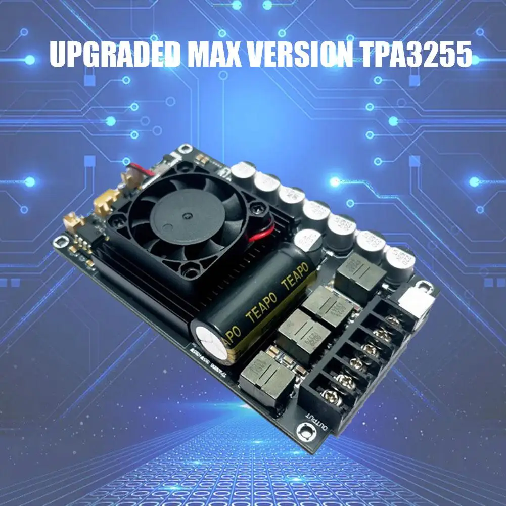 Upgraded MAX Version TPA3255 600W High-power 300W + Quality Board Amplifier Noise High 300W Low HIFI Stereo Digital U3Y0