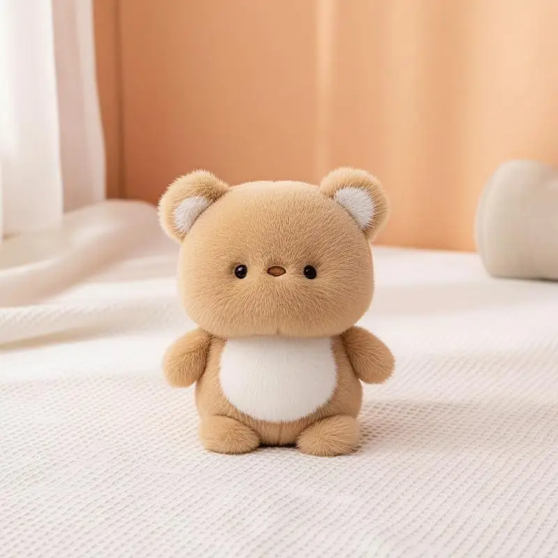 16cm Cute Plush Companion Doll Anime Elephant Rabbit Bear Panda Cartoon Desk Companion Doll Soft Plush Toy Sleeping Gift