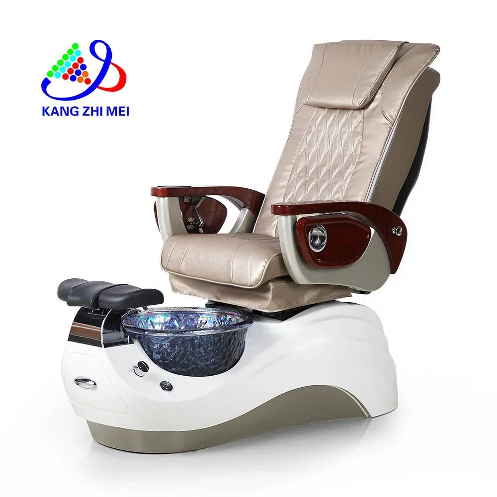 Luxury Modern  Nail Salon Furniture Pipeless Whirlpool Foot Spa Massage Manicure Pedicure Chair