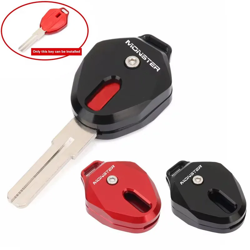 Motorcycle Accessories CNC Key Cover Case Shell Keys Protection Fit For MONSTER 696 796 M1100S M1200S 821 848 659 656
