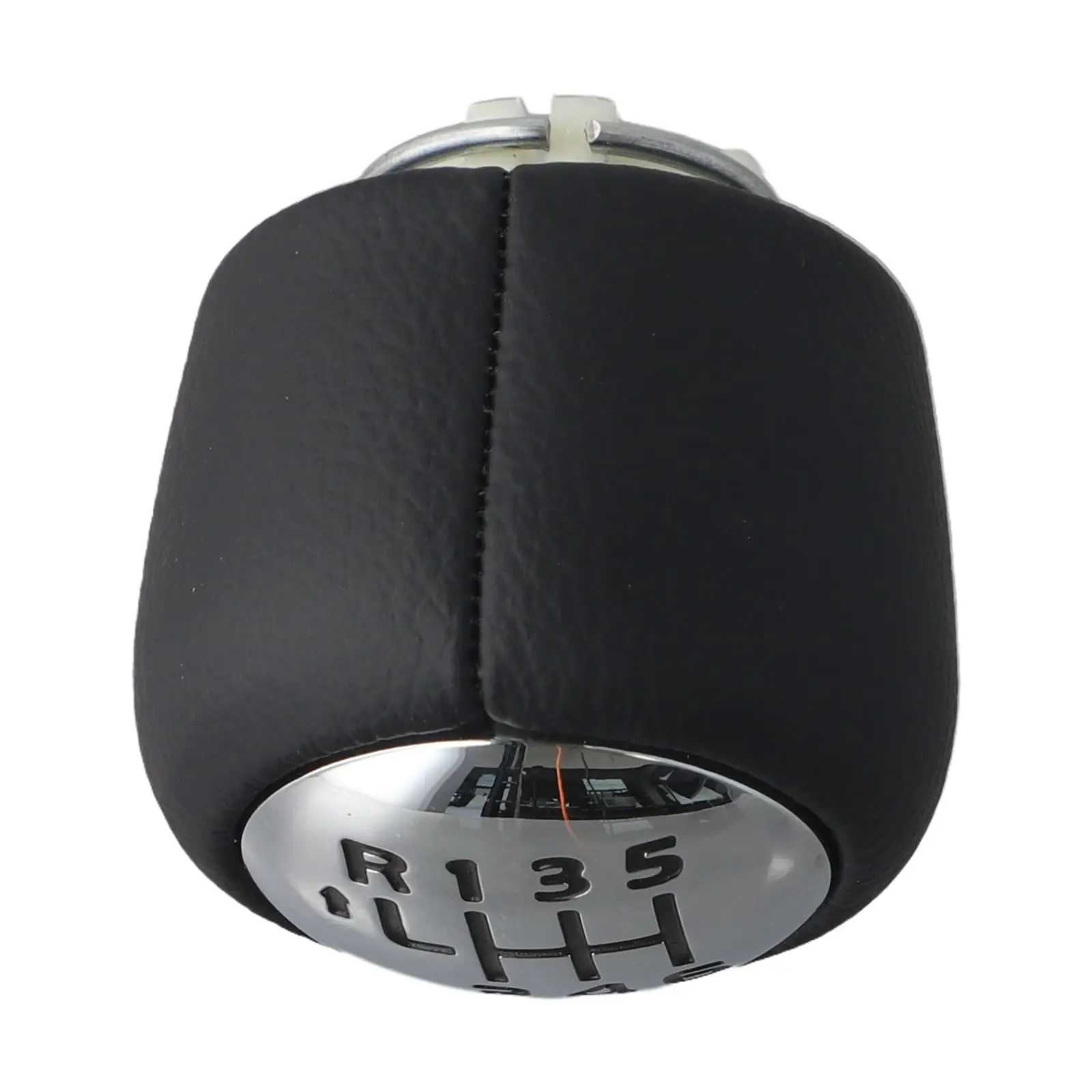 2403GY Manual 6-Speed Gear Shift Knob for For 508 (2010-2018) and For C4 Compatible ABS and Leather Construction