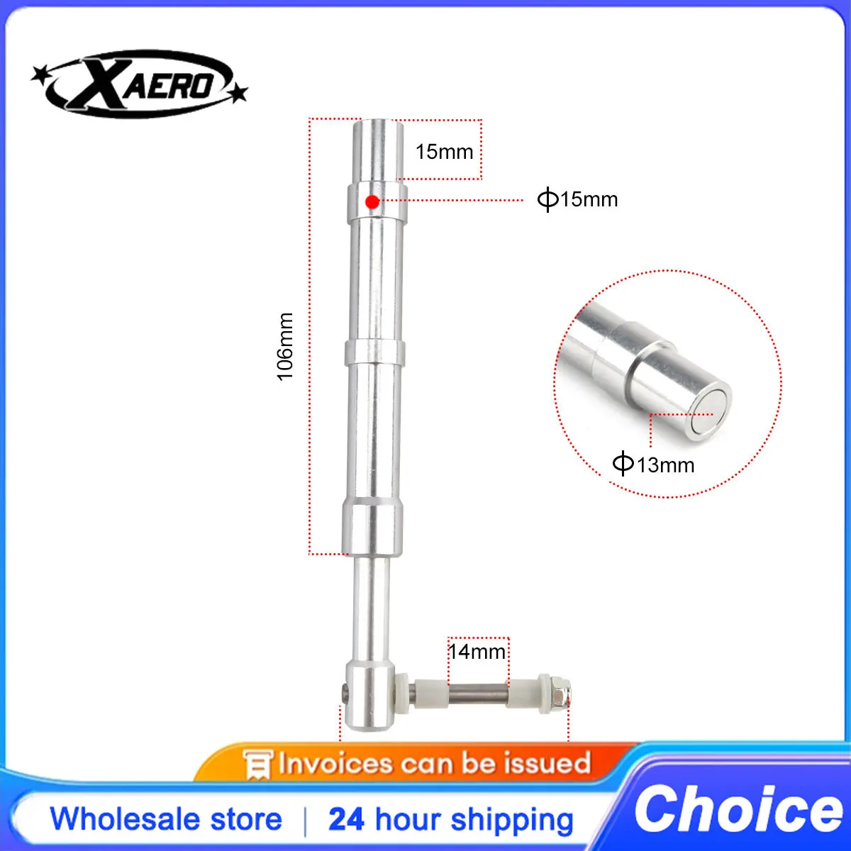 

Амортизирующее шасси из металла 123 мм для радиоуправляемых самолетов, вертолетов, дронов, алюминиевый сплав с ЧПУ, демпфирующая стойка, нагрузка 3-5 кг, SZ002-10001