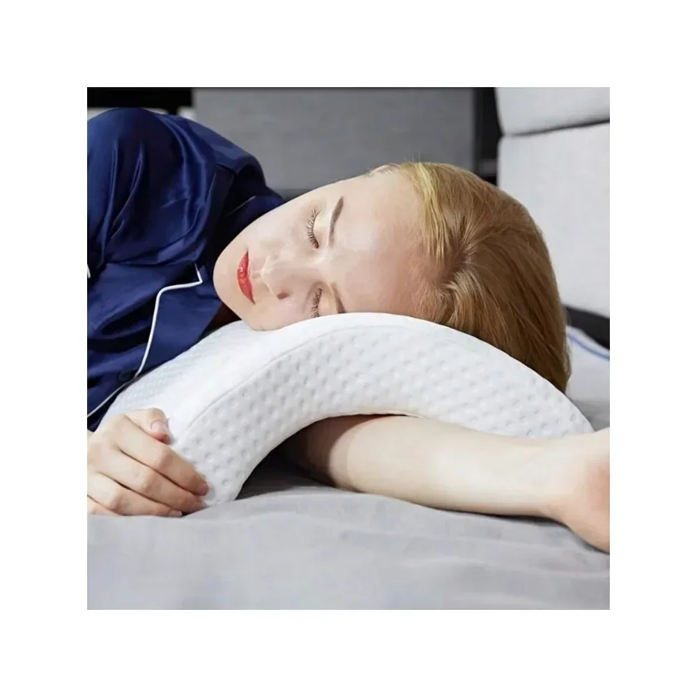 Couple Pillow Provides Comfort & Support With Memory Foam Perfect For Travel & Cuddling  neck pillow ergonomic sleeping pillow