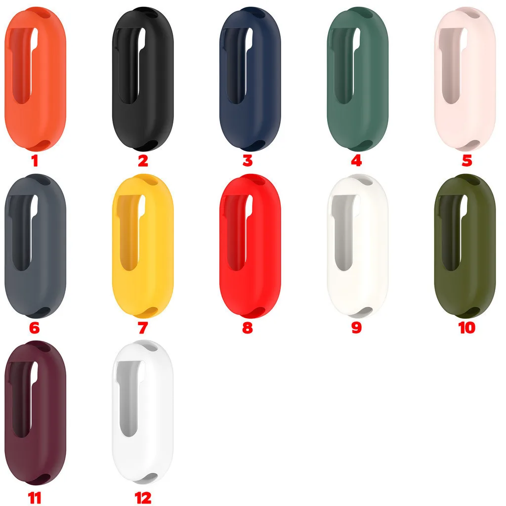Xiaomi Mi Band 8 9 Miband 8 9 보호 프레임 쉘 범퍼 안티 스크래치 충격 방지 용 부드러운 실리콘 보호 케이스 커버
