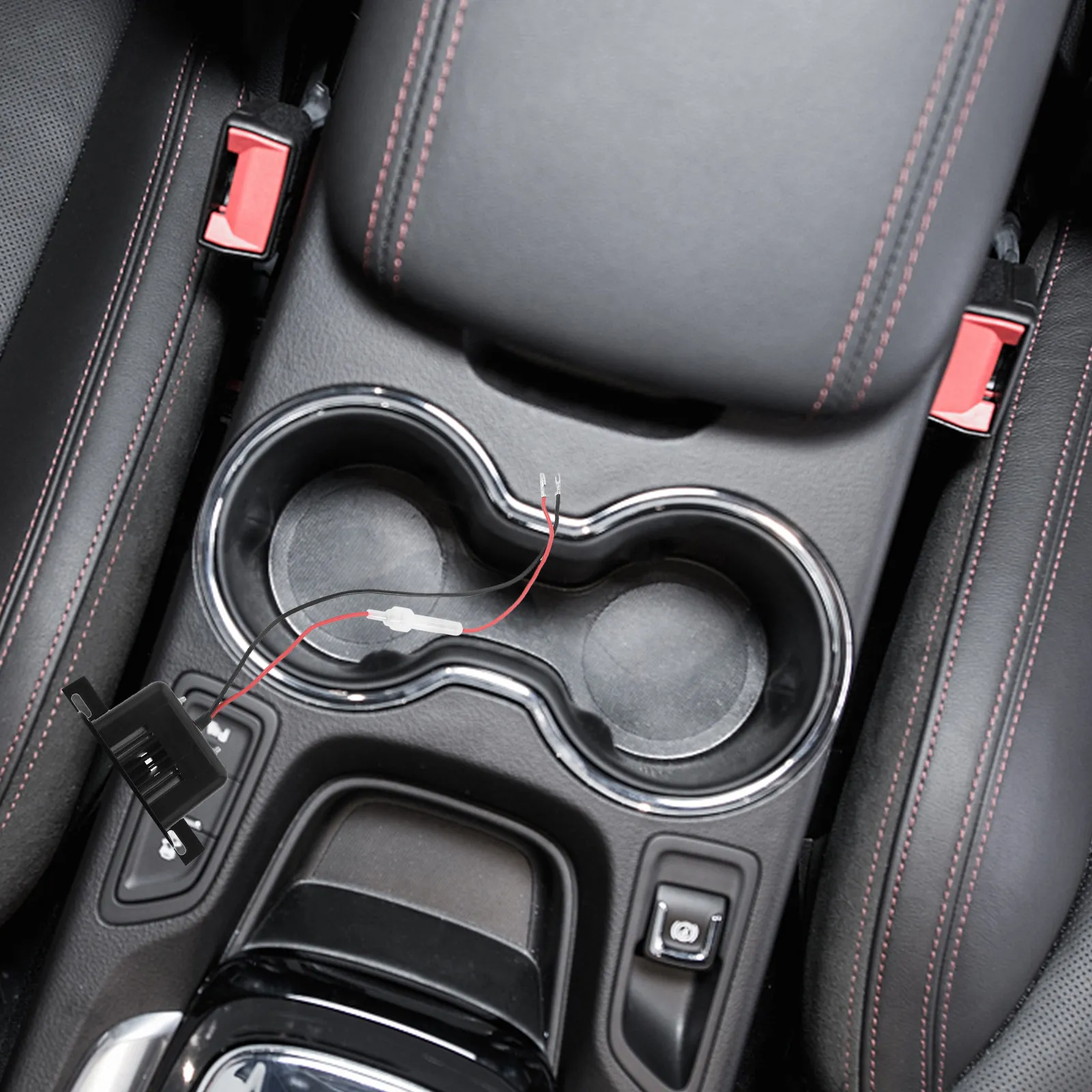 

Двойной разветвитель-адаптер для прикуривателя 12В для установки на приборную панель автомобиля, поддерживает устройства 12-24В, для видеорегистраторов, пылесосов, подогрева сидений