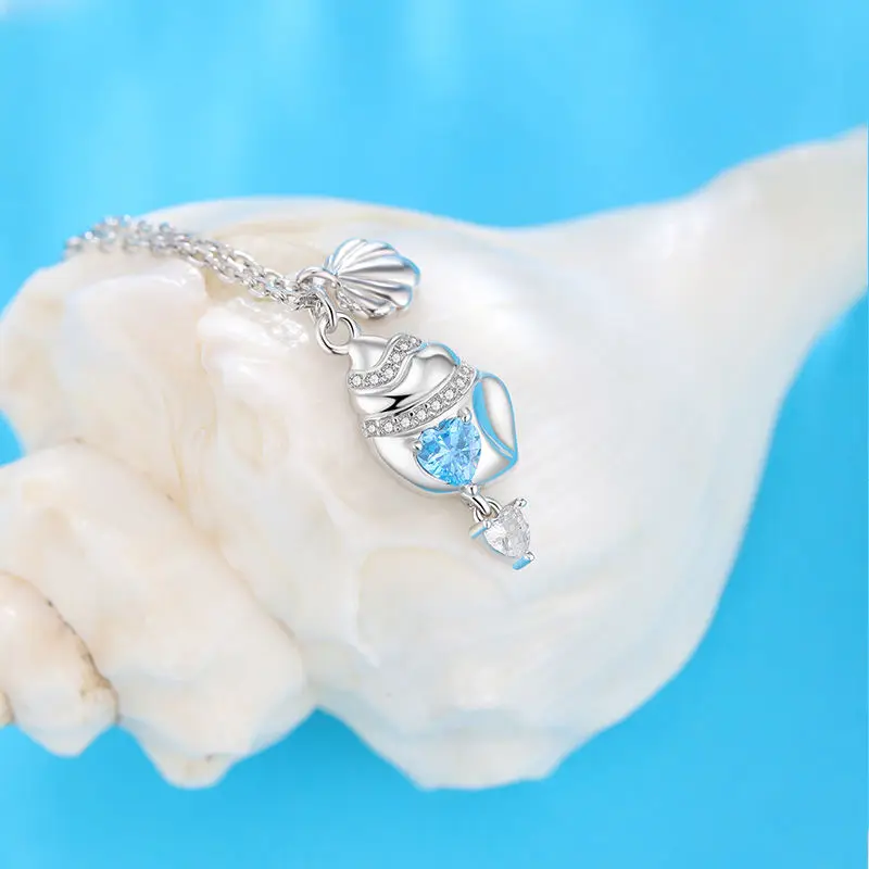 Clect Small Conch Collana Ragazze Catena di clavicole Accessori Regali