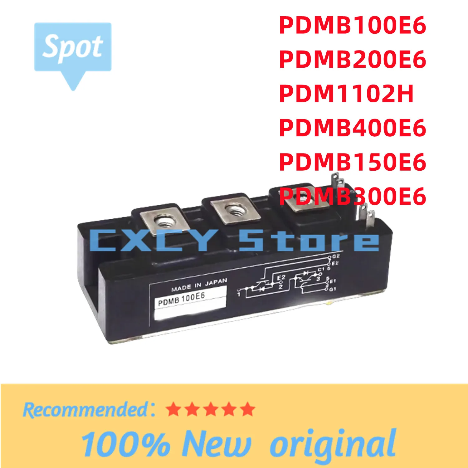 

100% Working Original PDMB100E6 PDMB200E6 PDM1102H PDMB150E6 PDMB300E6 PDMB400E6 Module