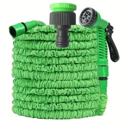 High-Pressure Car Wash Hose Expandable Magic Hose Pipe Home Garden Watering Hose Multi-Function Gardening Cleaning Wat er Spraye