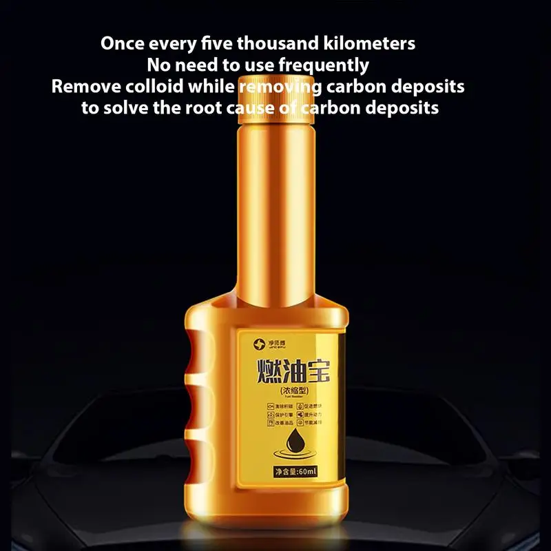 60Ml Brandstof Benzines Injector Auto Brandstoffen Systeem Schoner Benzine Diesel Gas Olie Additief Herstellen Besparing Brandstof Heldere Koolstofafzetting