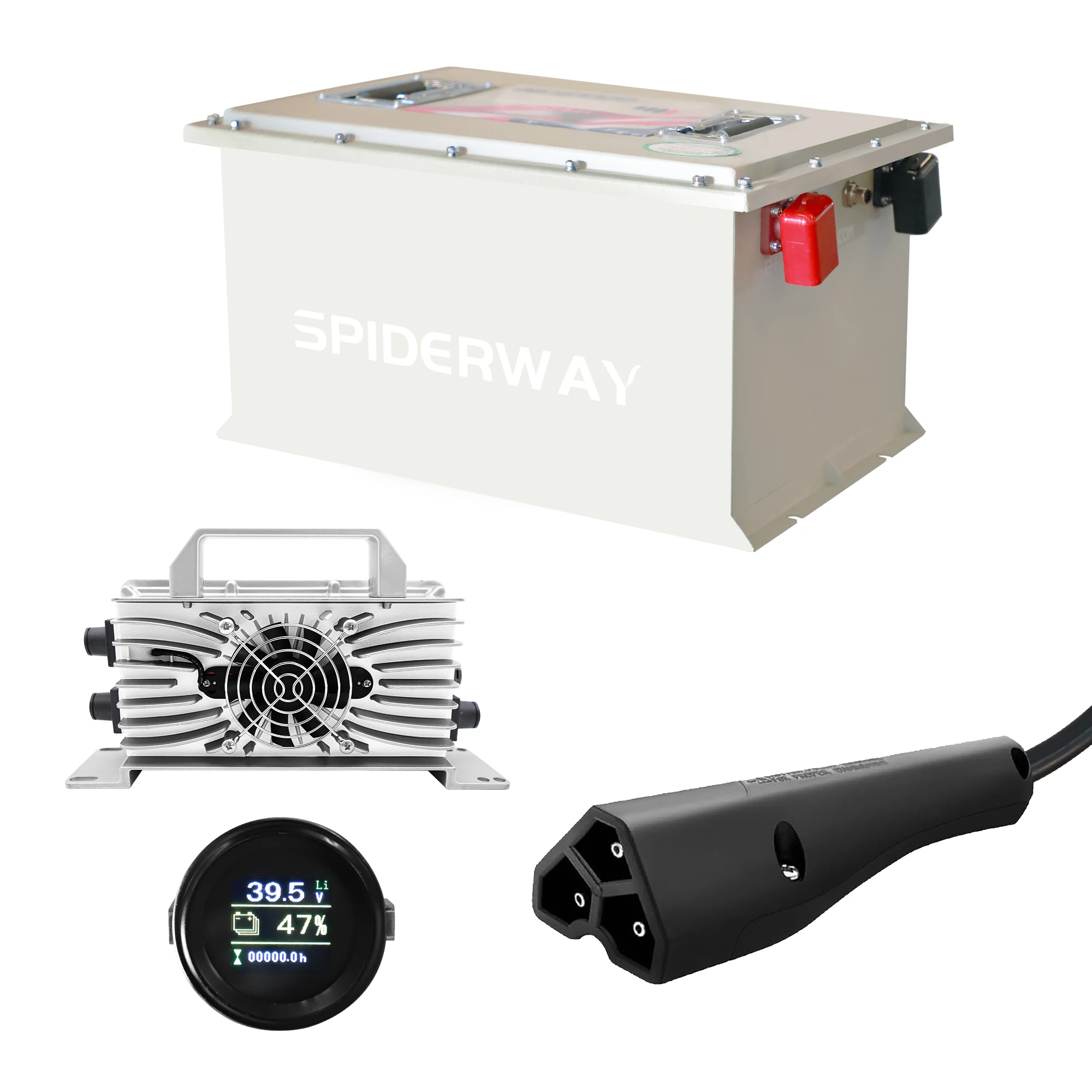 

36V 105Ah LiFePO4 Lithium Battery for Club Car EZGO Yamaha Golf Cart,6000+ Cycle