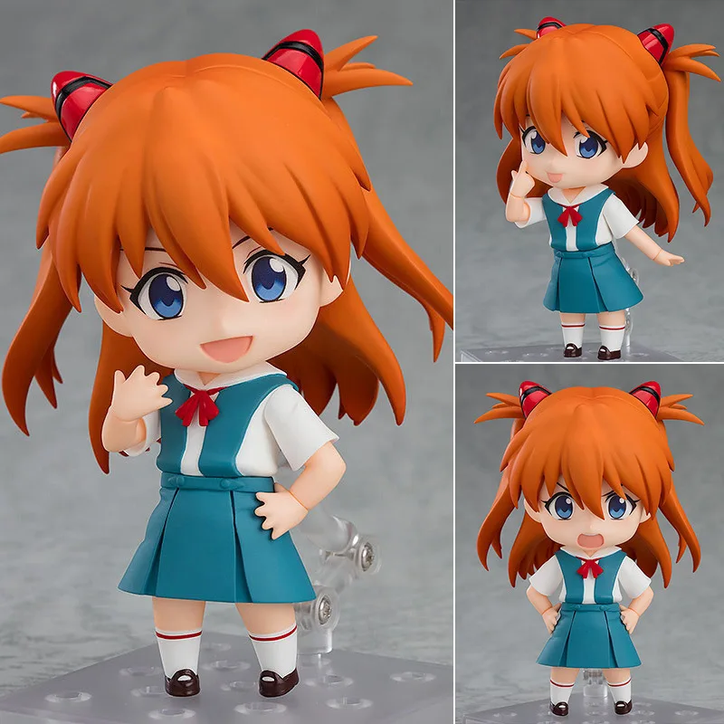 

New EVA Asuka Nendoroid Q version figure Neon Genesis Evangelion animation joint movable model wholesale