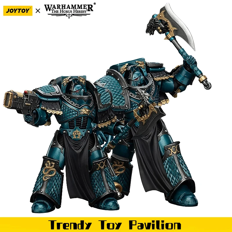 【JOYTOY】Warhammer 40K Alpha Legion Lernaean Terminator mit Conversion Beam Cannon 1/18 Actionfigur H12,5 cm Spielzeug