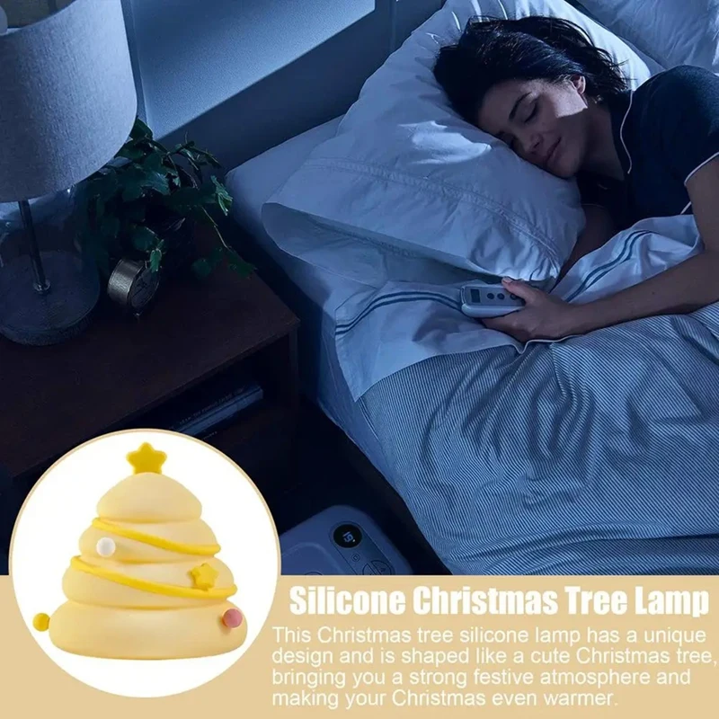 Lámpara de silicona para niños, lámpara de silicona para dormir con batería, lámpara de noche para niños, sala de estudio, habitación de niños y dormitorio