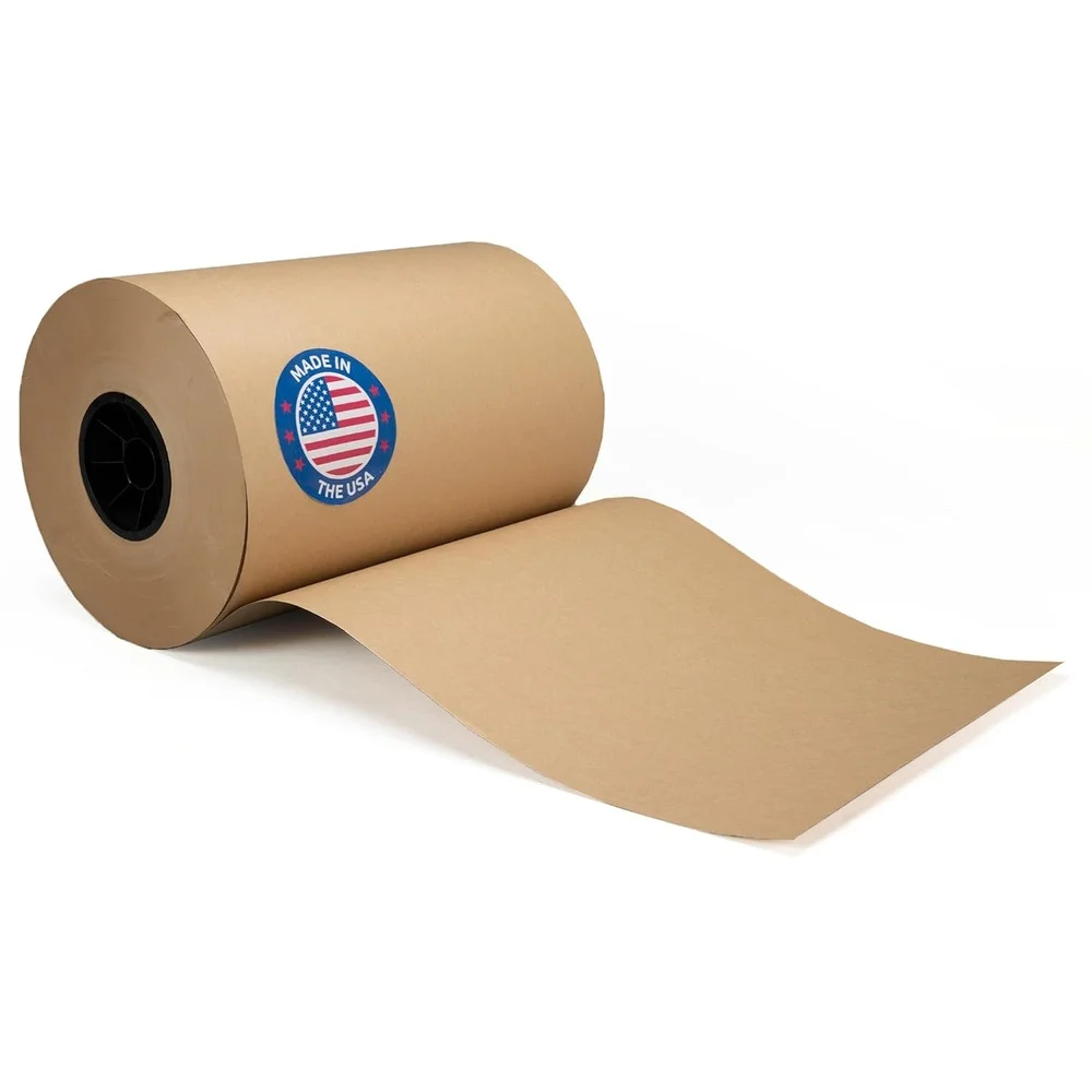 Zware Bruine Kraftpapierrol Verpakking Verzending Ambachten 720ft Ongecoat 50lb Dikte Duurzaam Kunstbenodigdheden Verplaatsen