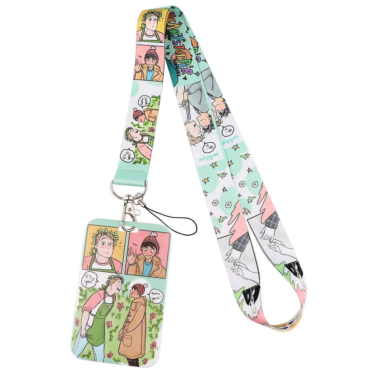 Heartstopper Kühle Charakter Lanyards Schlüssel Neck Strap Lanyards ID Abzeichen Halter Keychain Schlüssel Halter Hängen Seil Schlüsselanhänger Zubehör