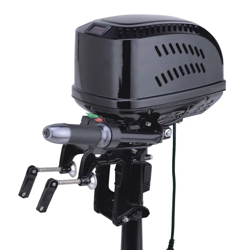 48V 1000W Brushless Electric Boat Motor Outboard Position