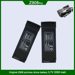 Original Z908 Pro Drone Battery 3.7V 2000MAh Rechargeable Battery For Z908 Pro MAX Li-po Battery Packs Quadcopter Accessoires