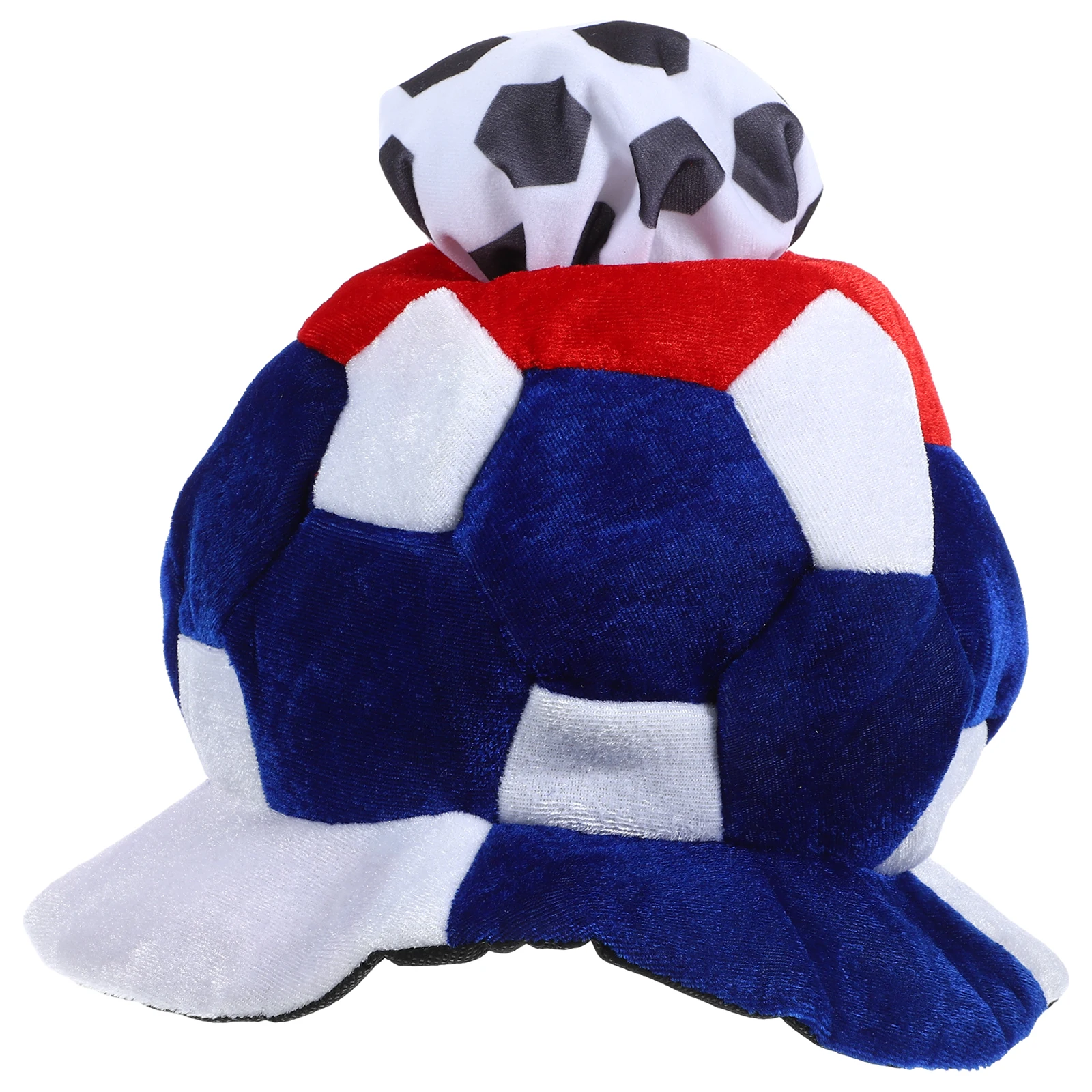 

Football Cap Soccer Game Hat Decorative Headbands Gear Cheering Prop Fans Woolen Sports Party Hat Lightweight Breathing Material