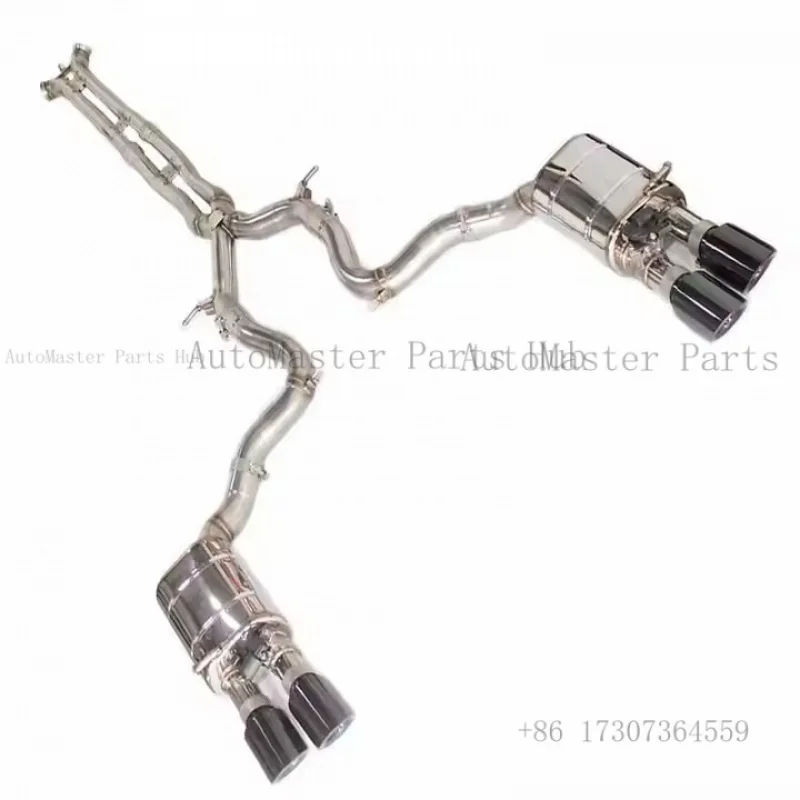 

For Porsche Panamera 970/971 2017-2019 Titanium Exhaust Pipe 3.0t 3.6l with SS304