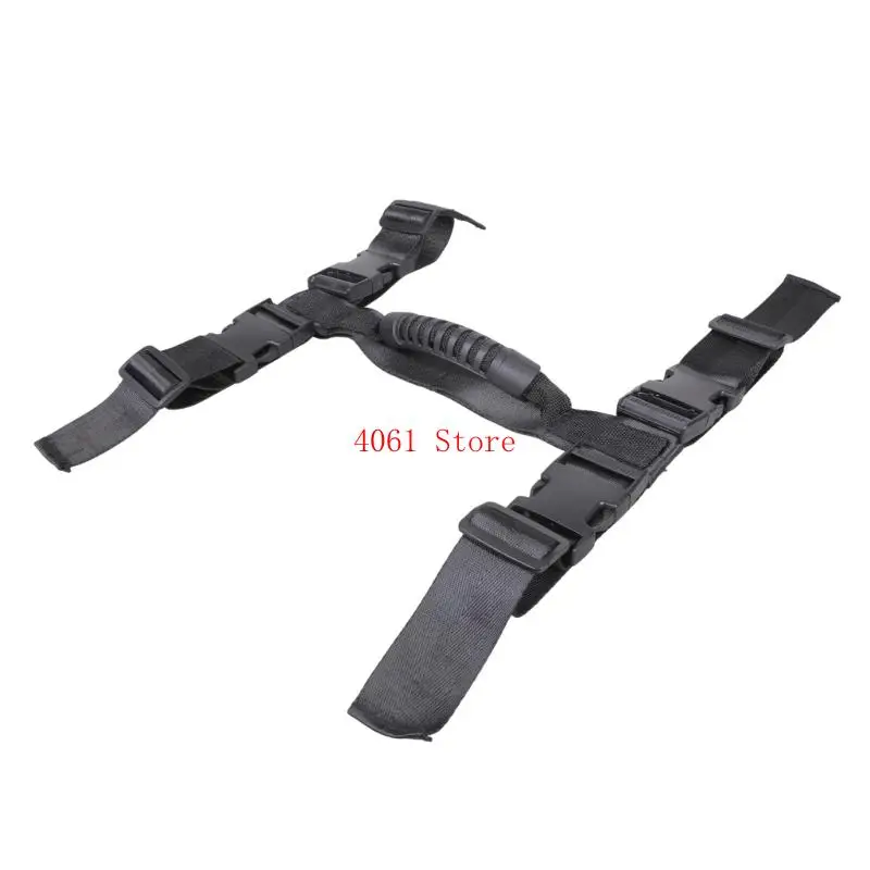 مقبض حزام حمل صندوق قابل للفصل ومقبض حزام جلد للعلبة العلوية للصندوق الجانبي للدراجة النارية #1