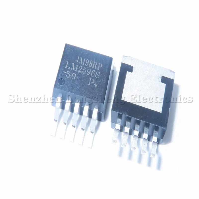 

500PCS/LOT LM2596S-5.0 LM2596S TO-263-5 Regulator 3A high current