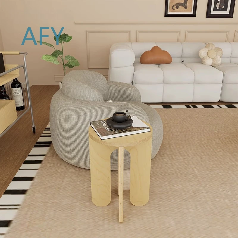 Nordic Style Mini Dining Stools for Living Room Side Tables Decorative Stools Shelves Eco Friendly Furniture Muebles for