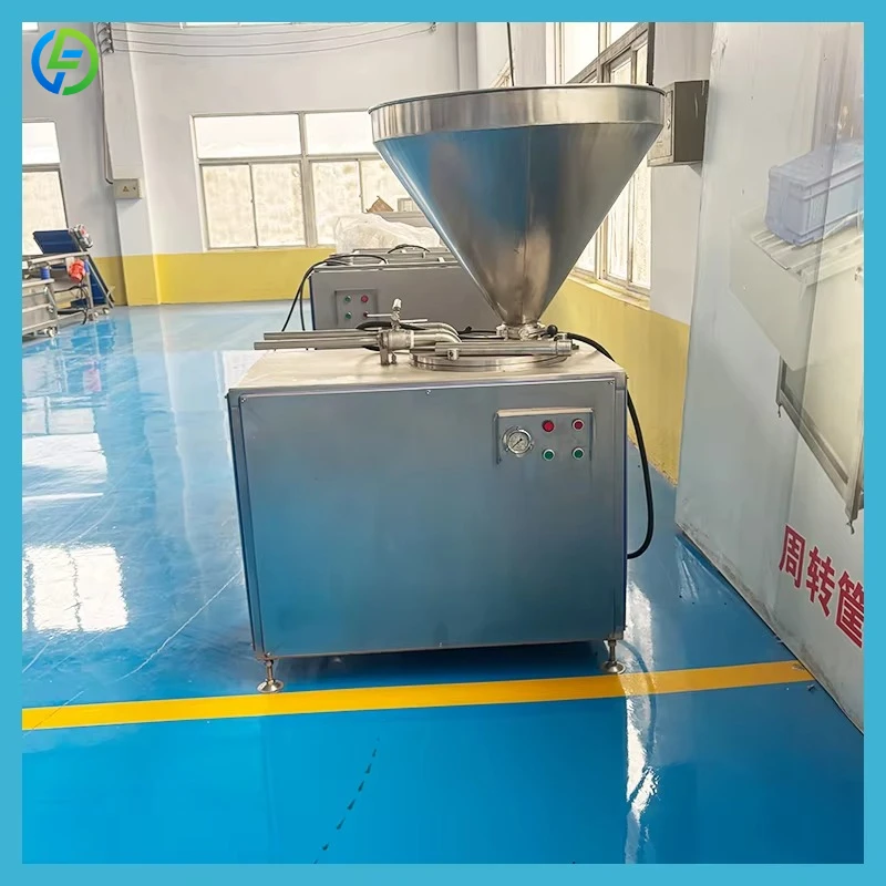 Hydraulic Sausage Stuffer Hydraulic Sausage Filler Stainless Steel High Precision Meat Filling Equipment FL Customized