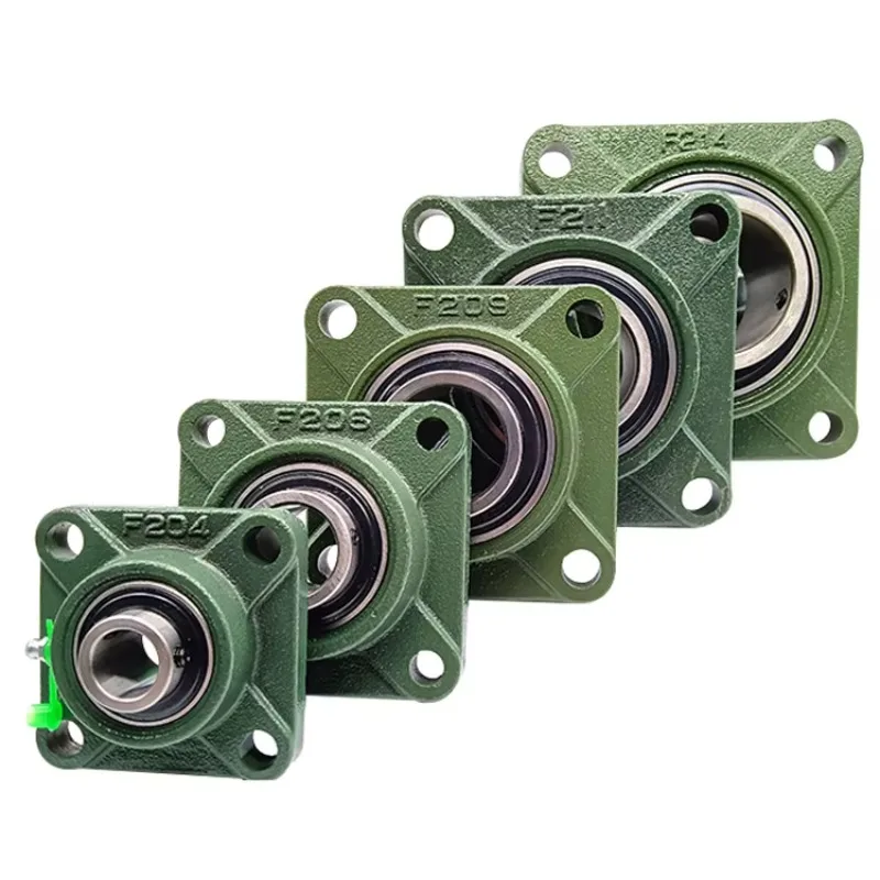 

Mechanical high-precision pillow block bearings201 202 203204 205ucf outer spherical square seat bearings