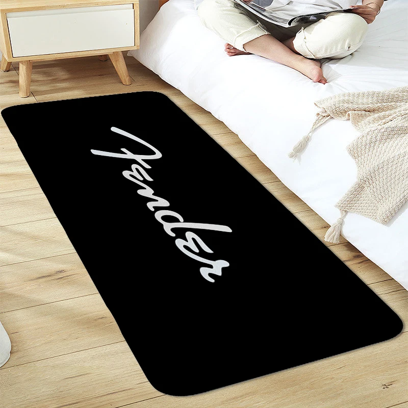 Custom Sleeping Room Rugs F-Fenders Doormat Entrance Door Custom Washable Non-slip Kitchen Bathroom Foot Mat Home Decorations