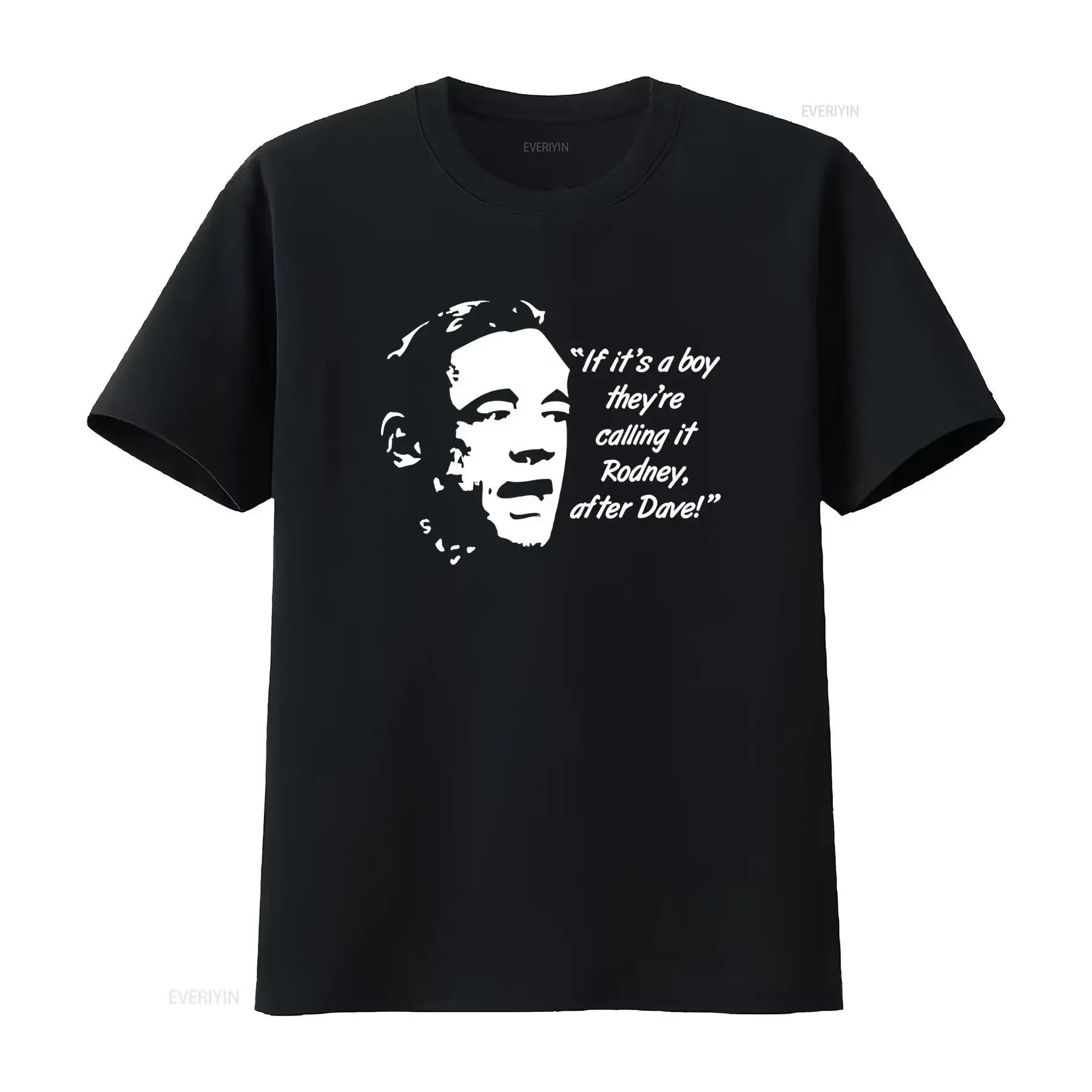 Men'S Only Fools and Horses TV Show Trigger T Shirt Funny British Comedy with Trigger'S Face Text Print Sizes S 2XL Casual