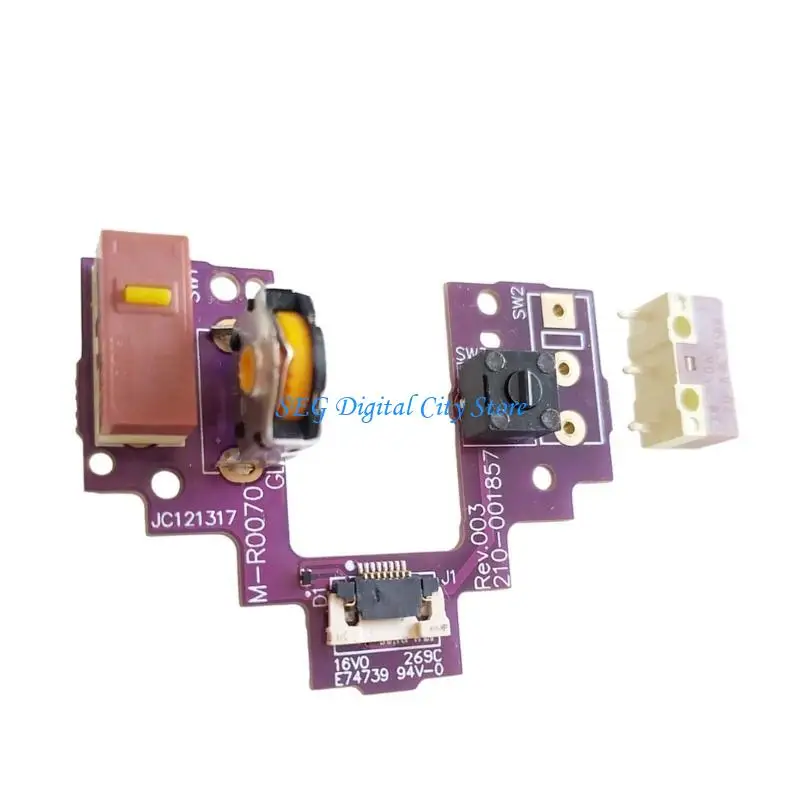 

U75B Mouse Upper Motherboard Hot Swap Micro Switches Button Board for GPro Wireless