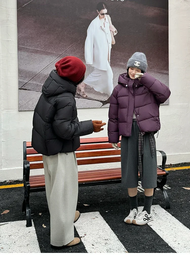 Korean style Soft Warm Cotton Bread Jacket Winter New Loose Versatile Cotton Women's Coat Fashion Casual Down Cotton Parkas 2026