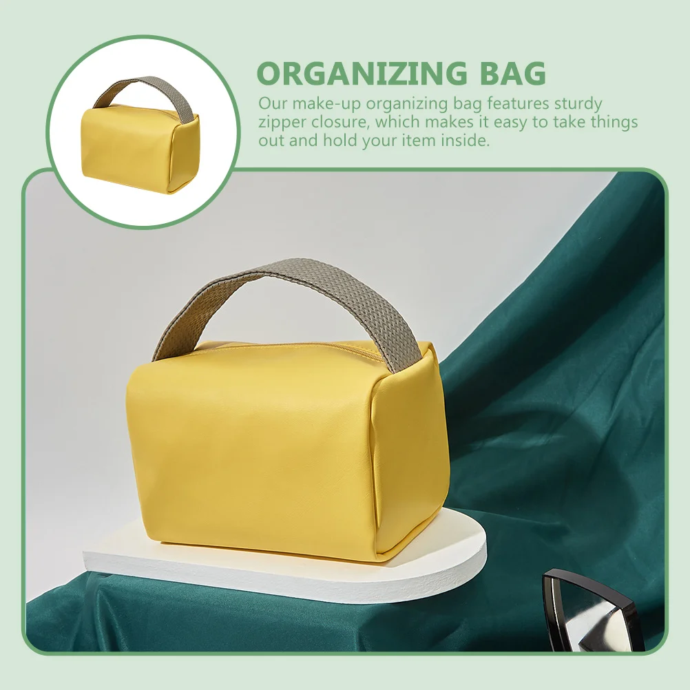 

Candy Colored Toiletries Bags Travel Makeup Case Box for & Cosmetics Compartment Toiletry Storage Portable