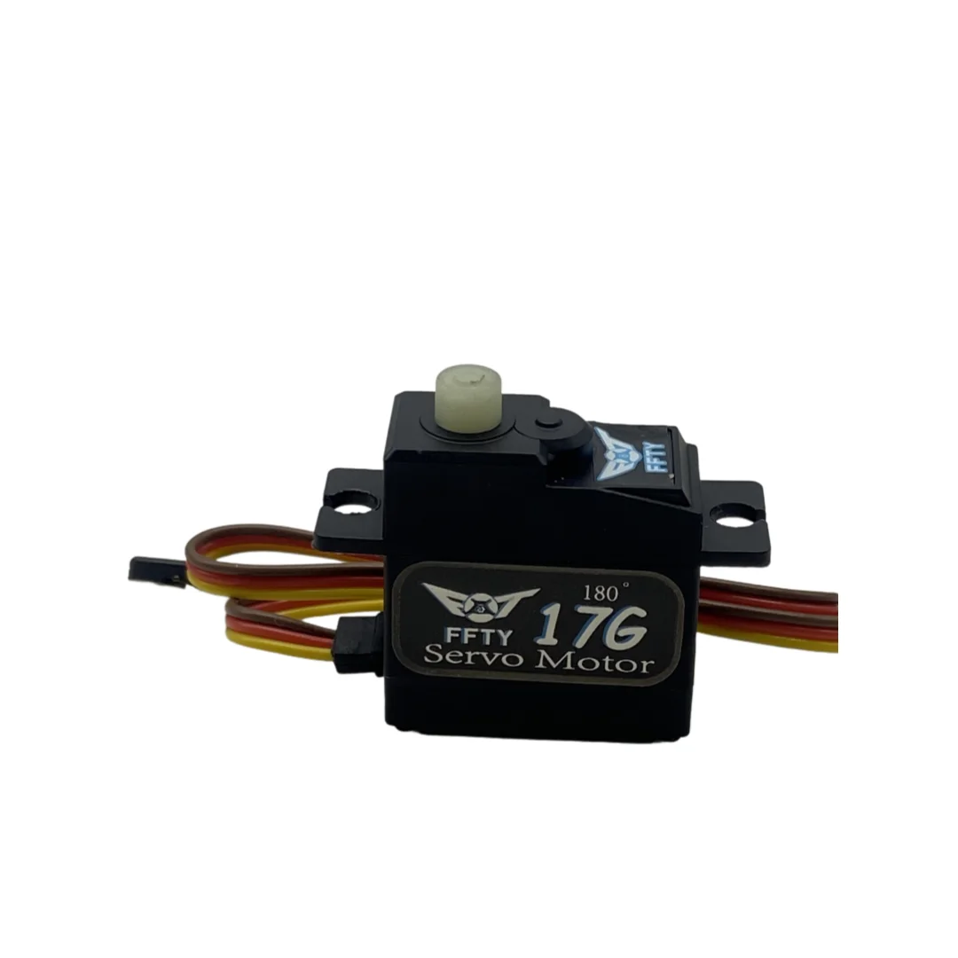 Silnik mikro-serwo 17G 180 °   Silnik 6V moment obrotowy 2,3kg·cm plastikowa przekładnia lekki RC 1/12 MN82 99S 168 78 model samolotu statywka stałopłatowa robot