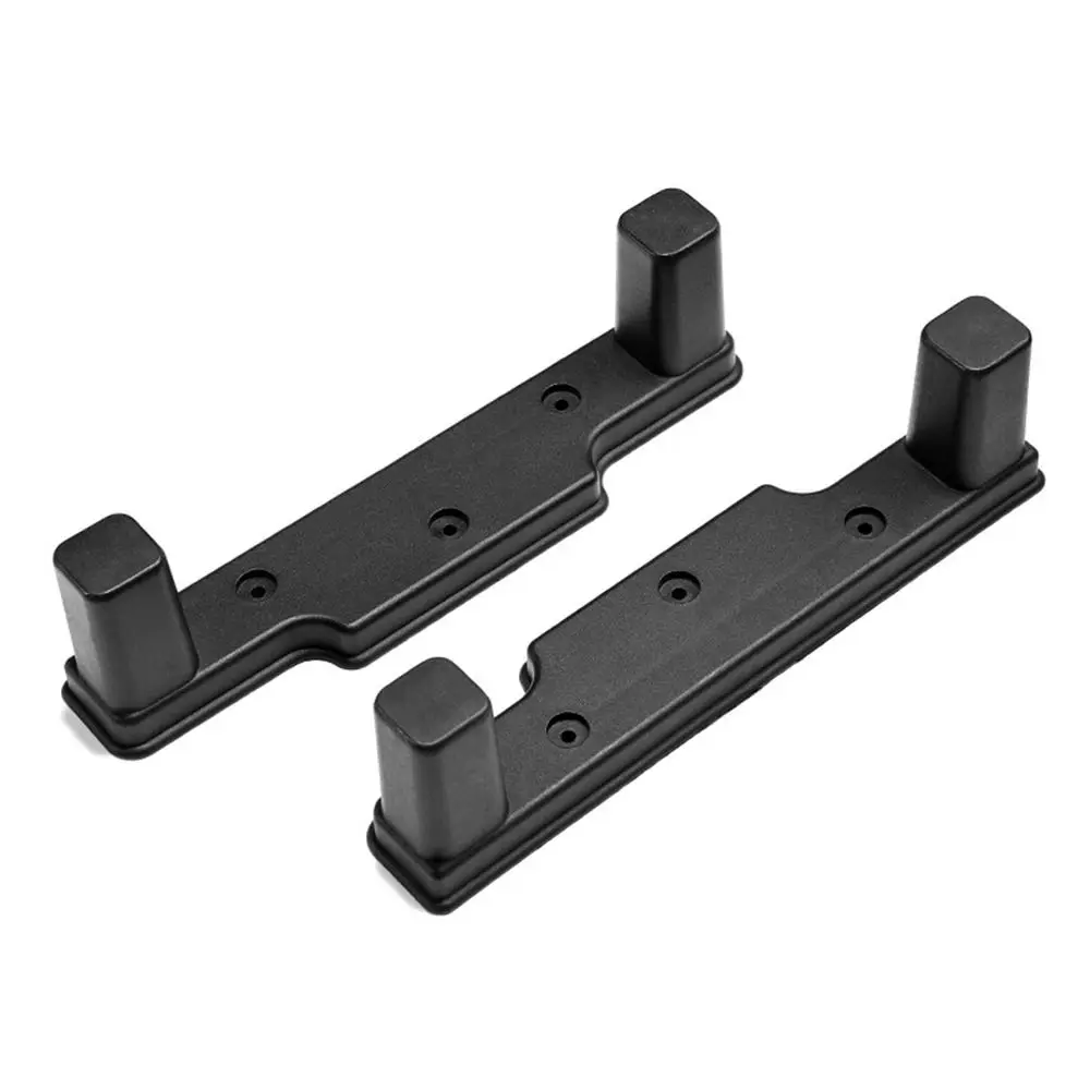 Black Luggage Feet Stud Tool Replacement Plastic Trolley Luggage Bracket Front Feet 24*6.6cm Suitcase Foot Universal