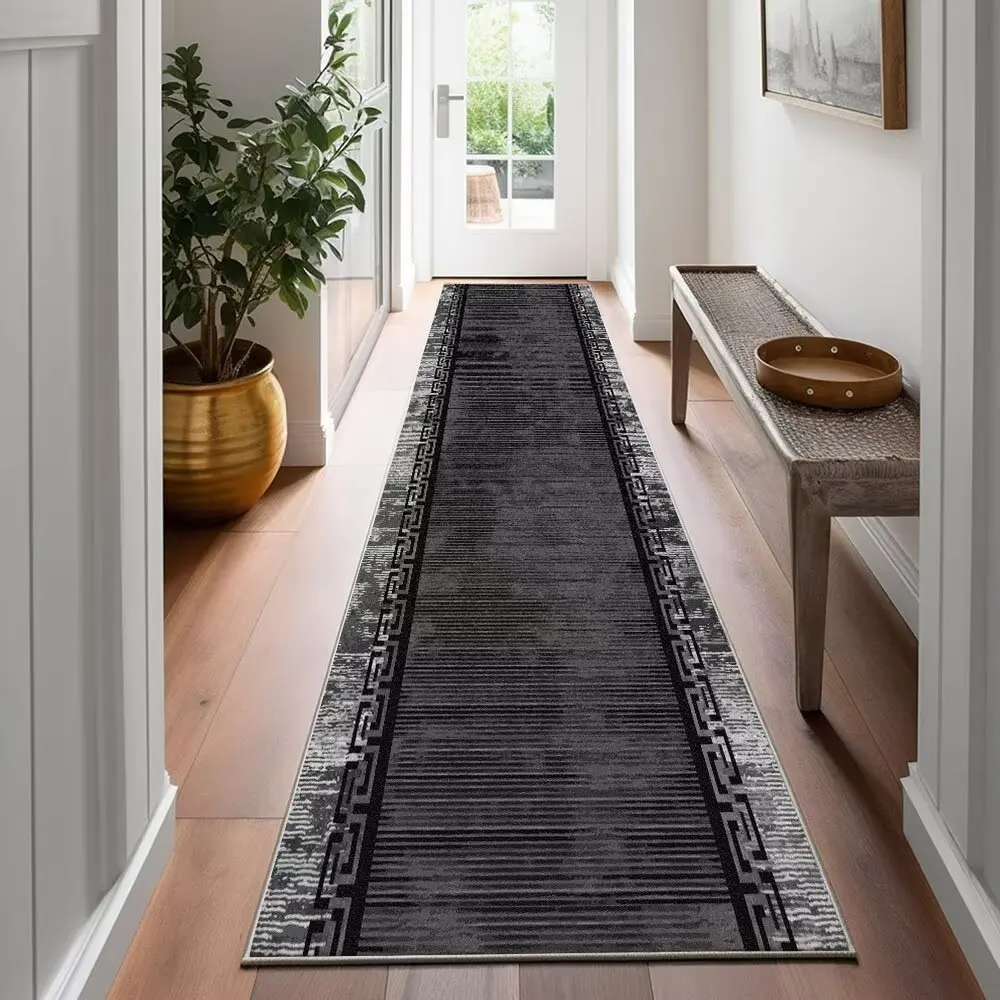 Luxury American Style Long Corridor Carpet Runner 60x200 Etc Non-slip Hallway Track Carpets Hotel Room Stairs Floor Mats Wedding