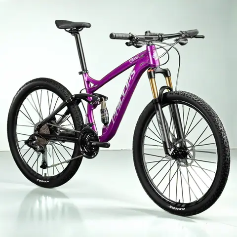 MTB 풀 서스펜션 크로스 컨트리 자전거 유압 디스크 브레이크, 소프트 테일 산악 자전거 시프트, 다운힐 자전거, 24 인치, 26/27 인치, 5 인치