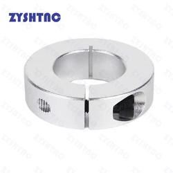 1pcs split collar Limit Shaft Retaining Ring Position Aluminum Alloy Surface Anodizing Treatment Stop Shaft Collar dai 3 to 100
