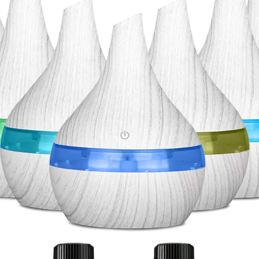 

Портативный USB-увлажнитель на 10,14 унций с диффузором эфирного масла для ароматерапии, компактный и тихий