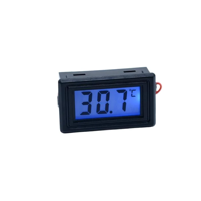 Digital pointer temperature display voltage 5V-24V industrial instrument with plug transparent bracket