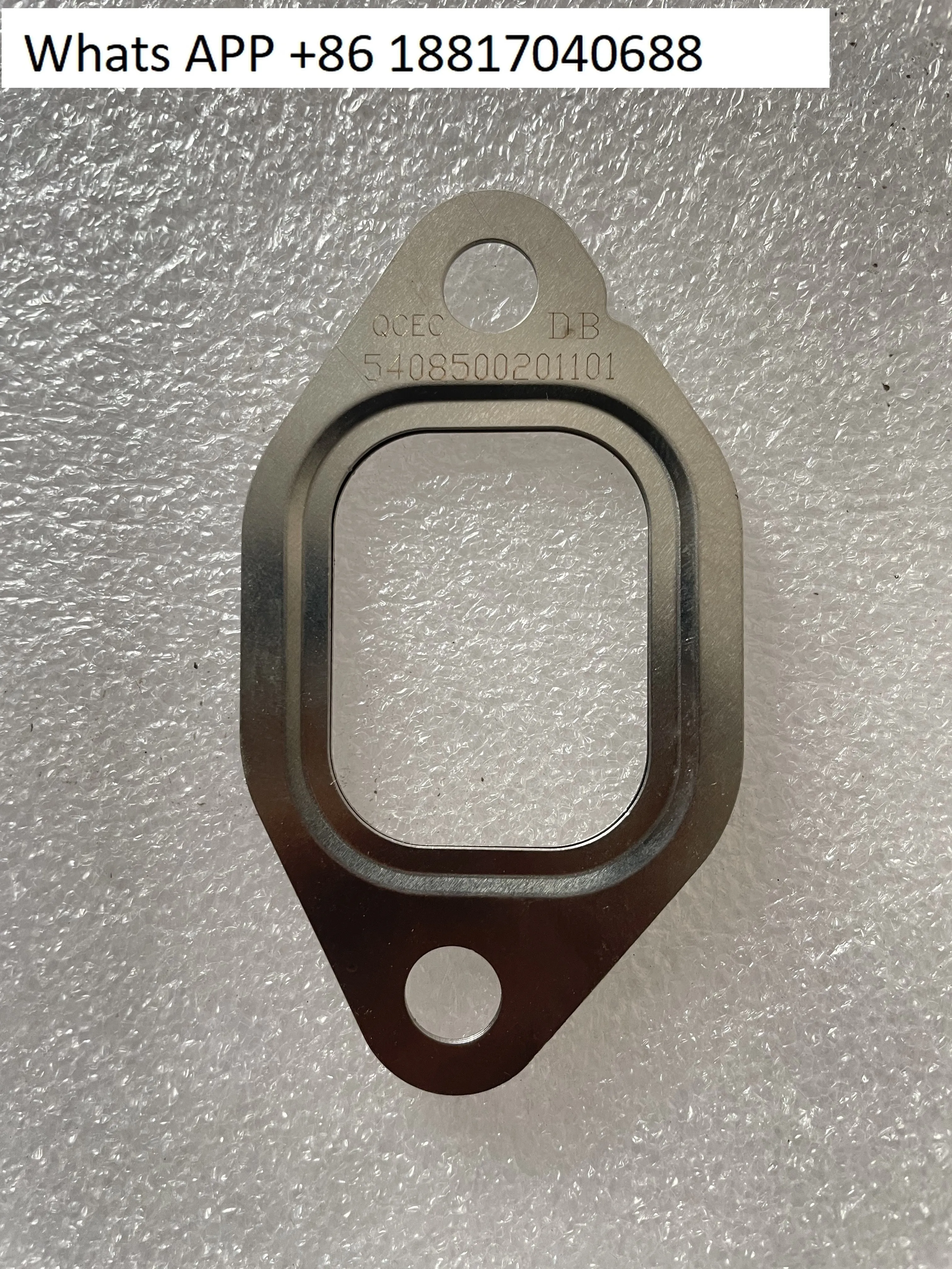 

Quanchai 4A2/Q23/engine exhaust pipe pad, drawing number 5408500201101